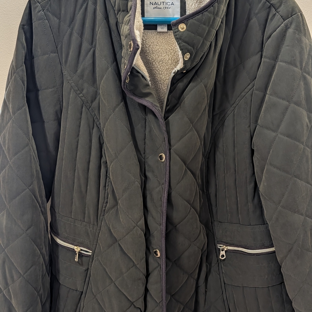 Nautica Women's Quilted Jacket - Green
